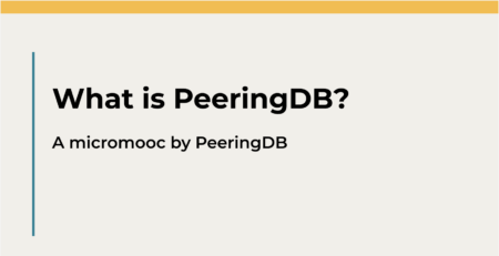 What is PeeringDB?