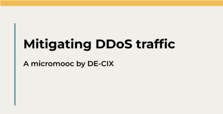 Mitigating DDoS traffic