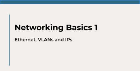 Networking basics I